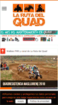 Mobile Screenshot of larutadelquad.com